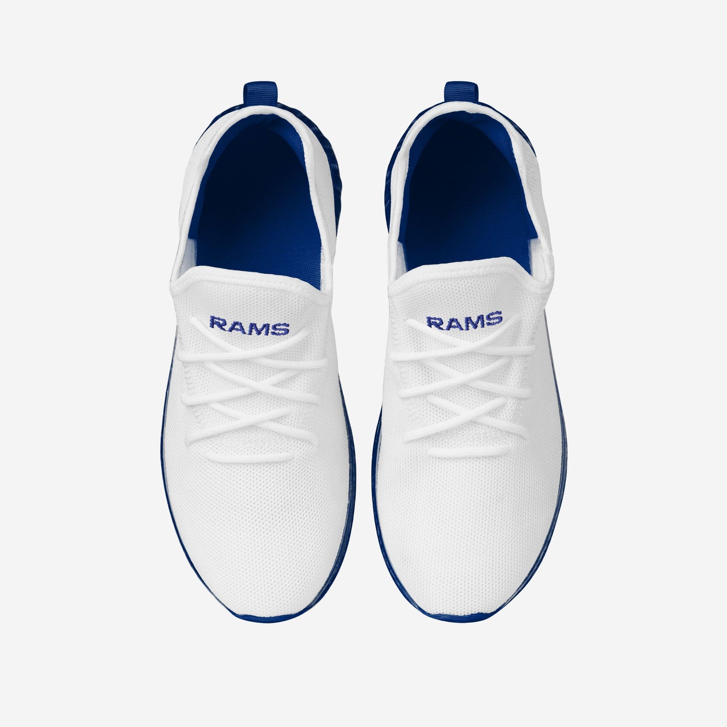 Los Angeles Rams Gradient Midsole White Sneakers