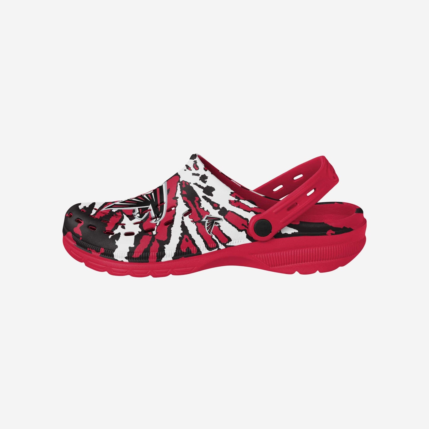 Atlanta Falcons Tie-Dye Clog With Strap