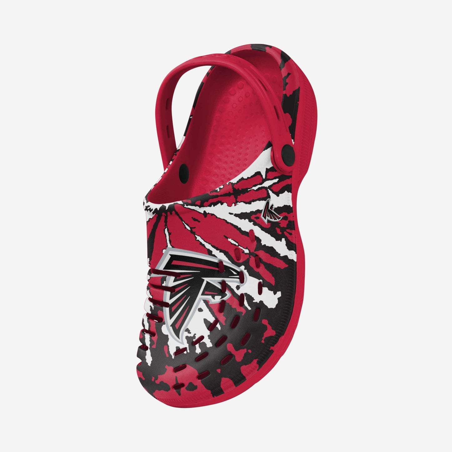 Atlanta Falcons Tie-Dye Clog With Strap