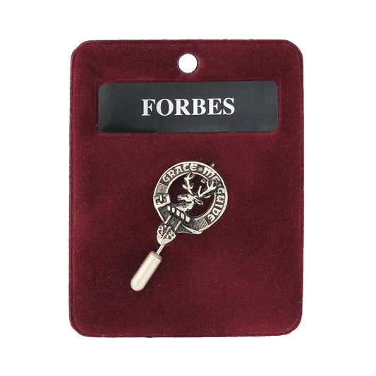 Art Pewter Lapel Pin Forbes